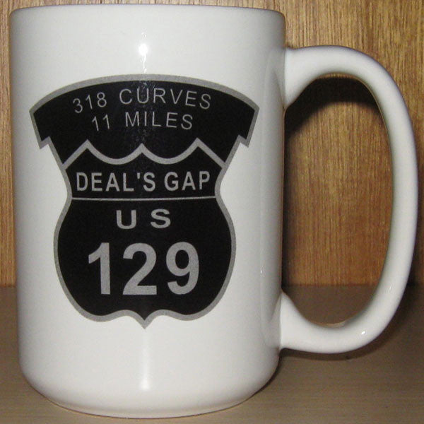Mug - Map & Shield White