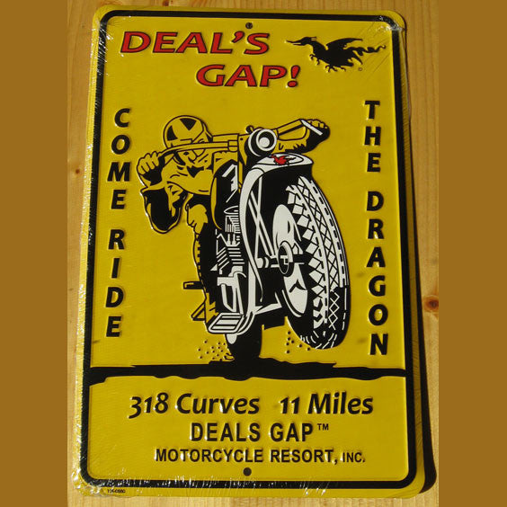 Vintage Aluminum Sign 8x12