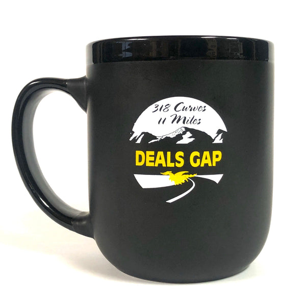 Matte Black 'The Dragon' mug
