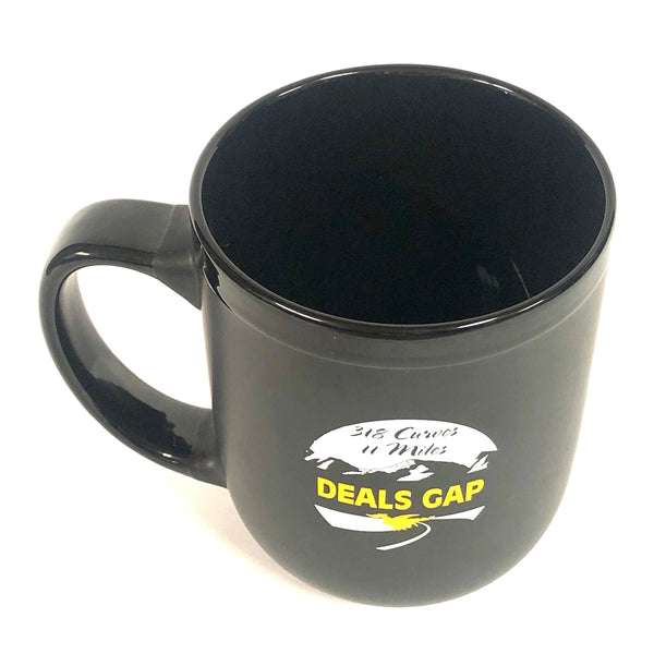 Matte Black 'The Dragon' mug