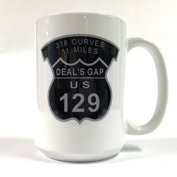 Mug - Map & Shield White