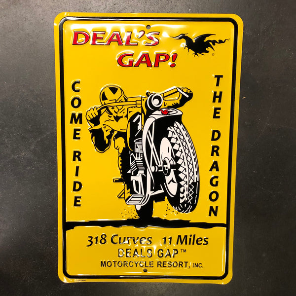 Vintage Aluminum Sign 8x12