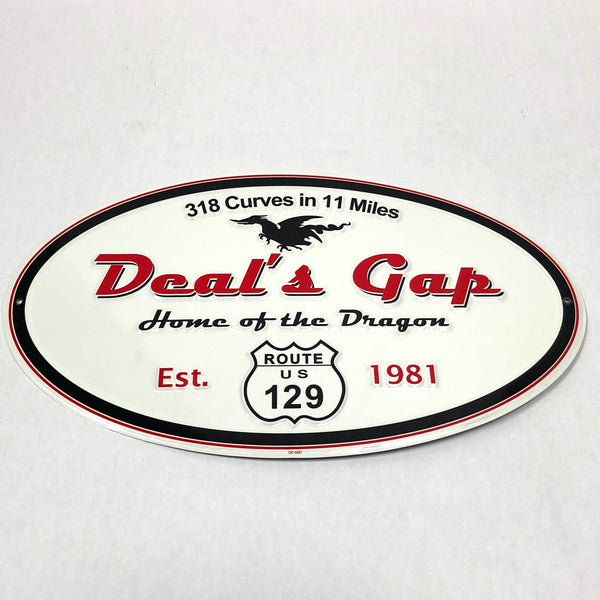 Oval Aluminum Sign 11x19