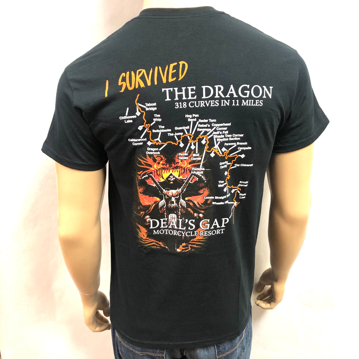 I Survived' Cruiser Map Shirt s/s – Deals Gap