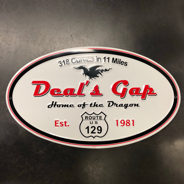 Oval Aluminum Sign 11x19