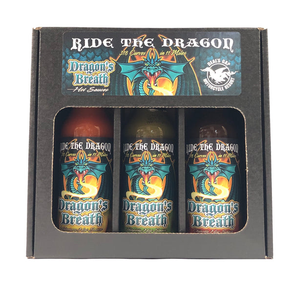 Dragon's Breath 3-Pack Hot Sauce