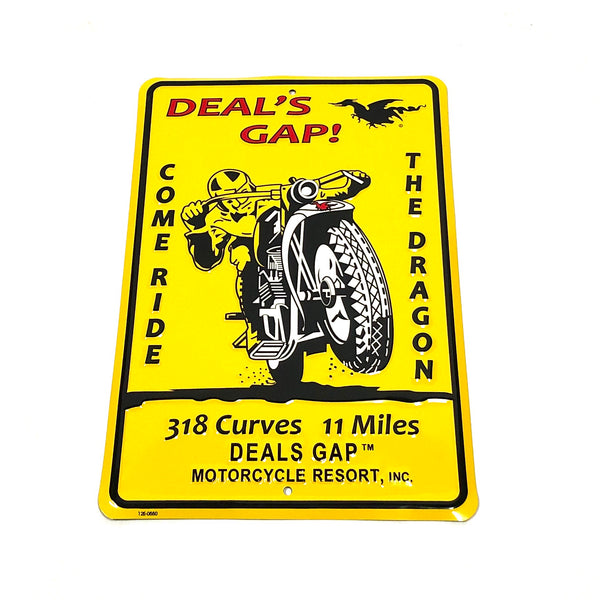 Vintage Aluminum Sign 8x12