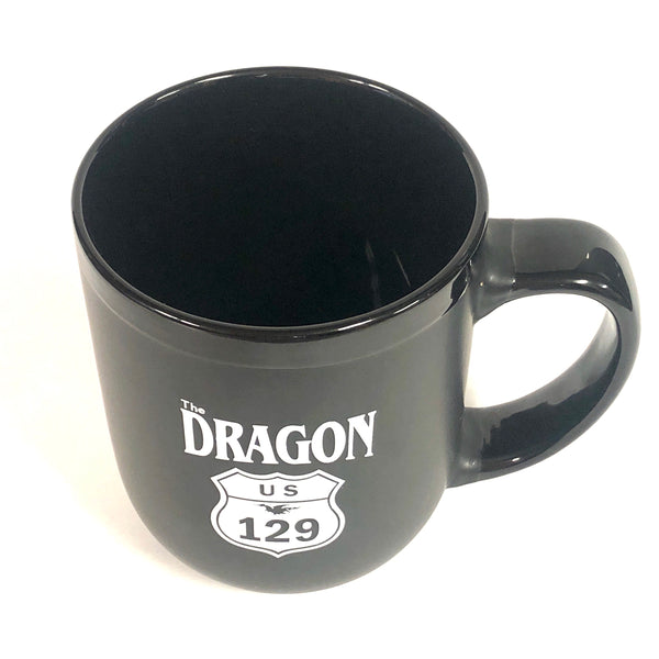 Matte Black 'The Dragon' mug