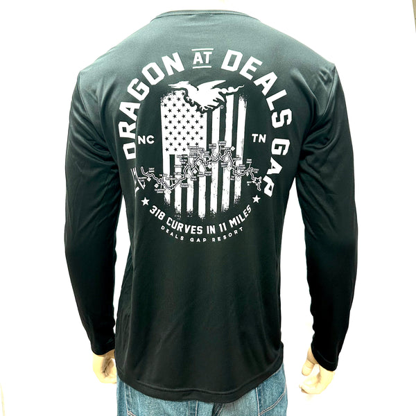 Flag Map Performance long sleeve