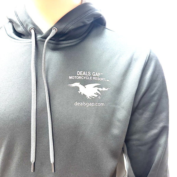 Flag Map Hoodie Gray