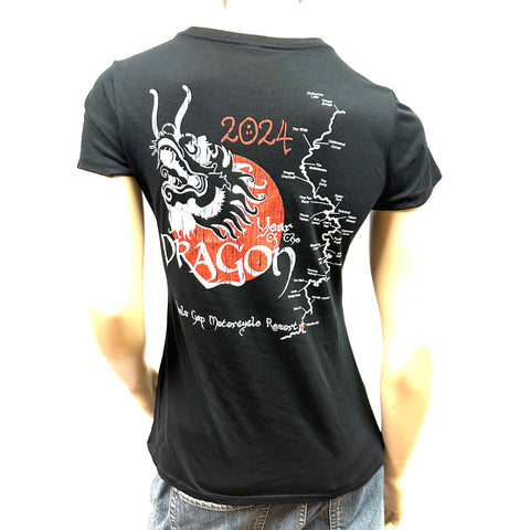 2024 Map Shirt Year of The Dragon Women s/s