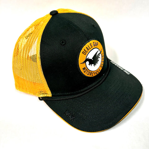 Black / Yellow Mesh hat