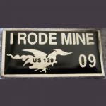 09 Rode Mine Black Pin