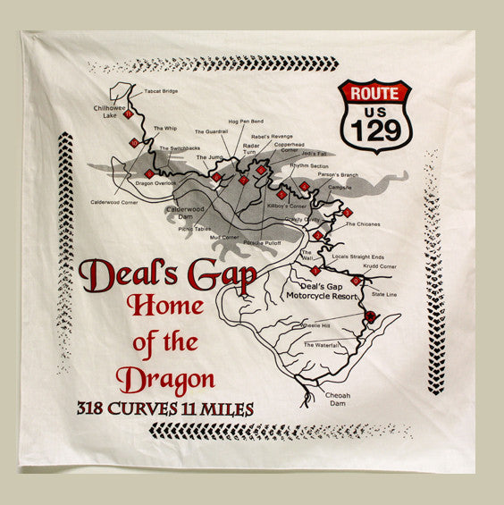 Dragon Map Bandanna