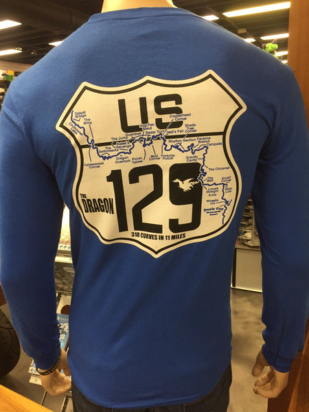 Road Sign Blue l/s