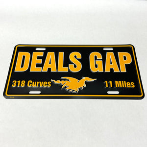 Deals Gap License Plate