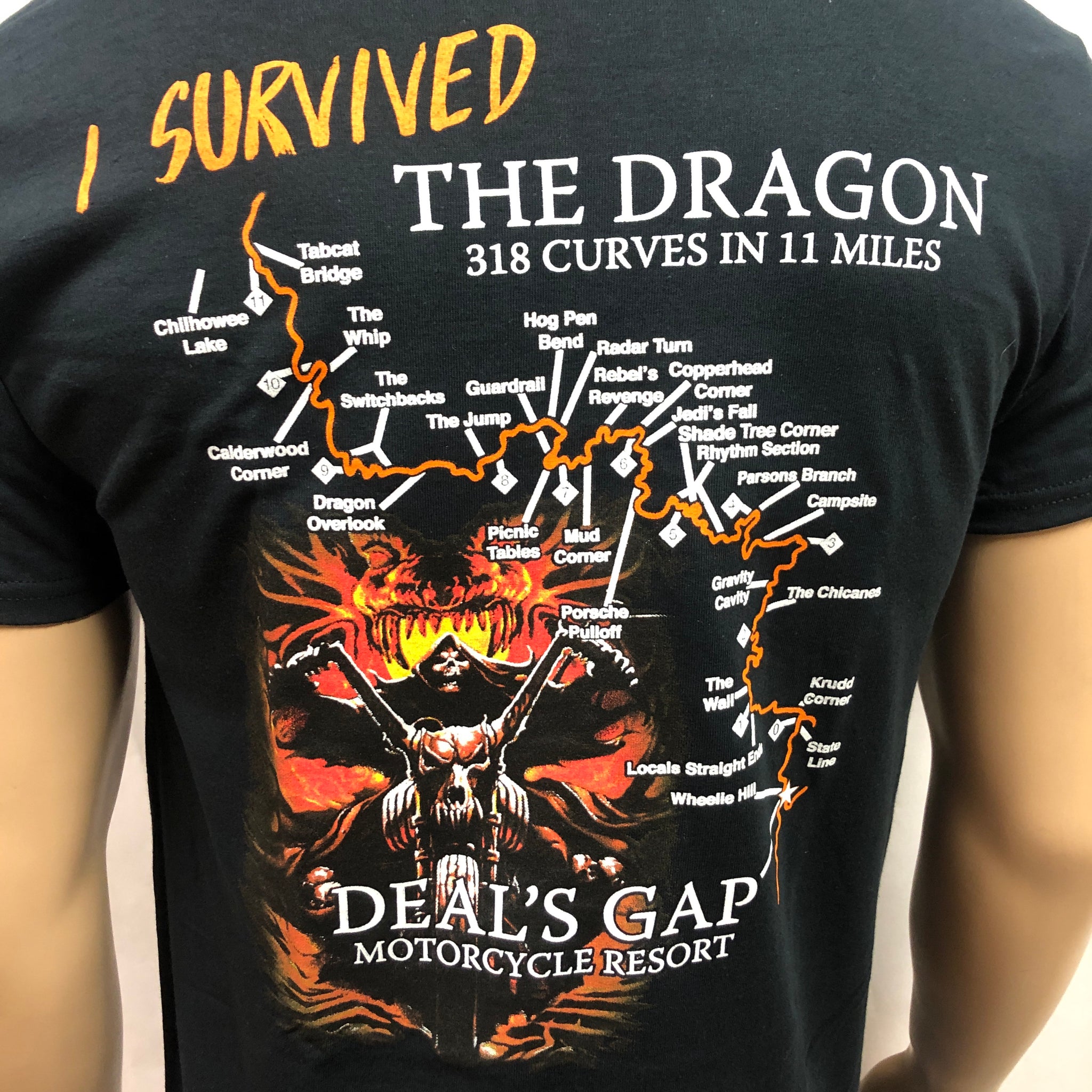 I Survived' Cruiser Map Shirt s/s – Deals Gap
