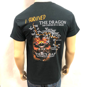 'I Survived' Cruiser Map Shirt s/s