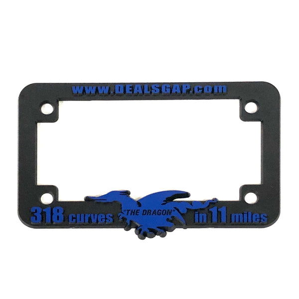 Motorcycle License Plate Frame, Plastic