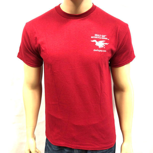 Dragon Bike - maroon s/s